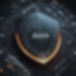 Shield symbolizing cybersecurity measures