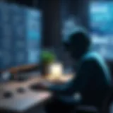 Visual representation of hacking techniques