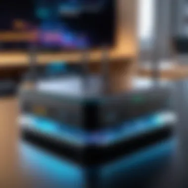 Innovative Router Capabilities 5G Backup Router Features Visualization