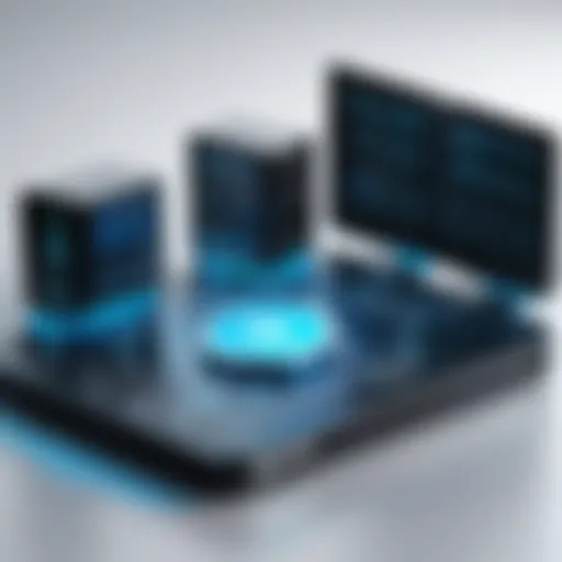Visual representation of SNMP architecture
