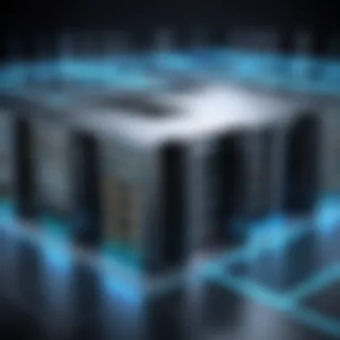 Essential Infrastructure Components Diagram depicting the essential components of data center infrastructure.