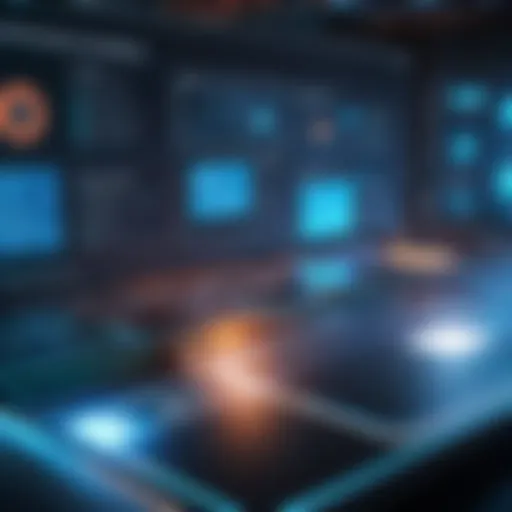 Visual representation of various types of intrusion detection systems