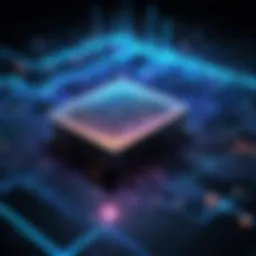 Visual representation of DDoS attack vectors