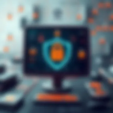 Visual representation of tactics used in cyber attacks