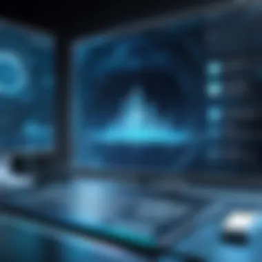 Emerging Trends and Technologies in Cybersecurity Visual representation of emerging trends and technologies in cybersecurity.