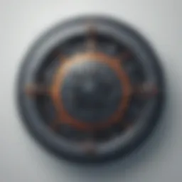 Abstract Cybersecurity Concept
