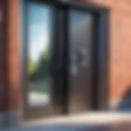 Digital lock over a university campus