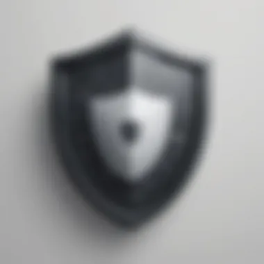 Enhancing Cybersecurity with Shield Icon Cybersecurity Shield Icon