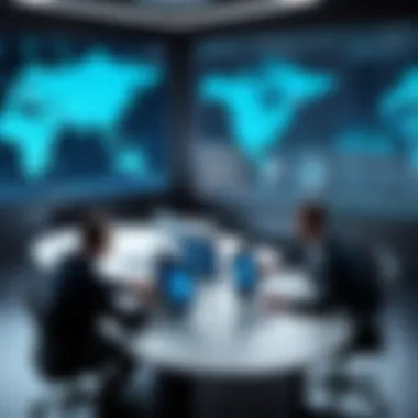 Strategic Collaboration for Cybersecurity A collaborative environment showcasing strategy development in cybersecurity