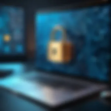 The Significance of Data Encryption in Security Illustration depicting the importance of data encryption in secure systems