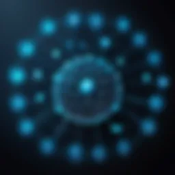 A diagram illustrating various types of networks in cybersecurity.