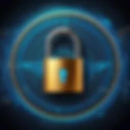 Digital Encryption Concept