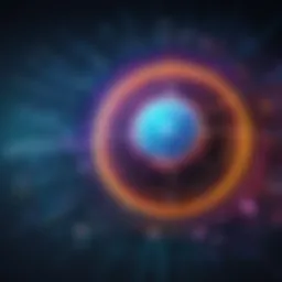 A complex web of code representing vulnerabilities