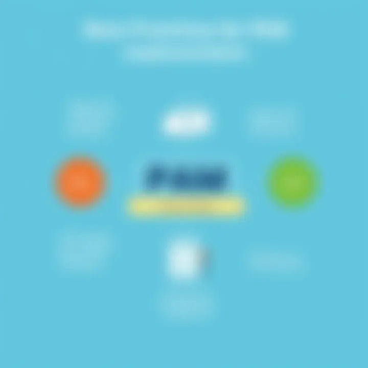 Best Practices for PAM Implementation Diagram showing best practices for effective PAM implementation