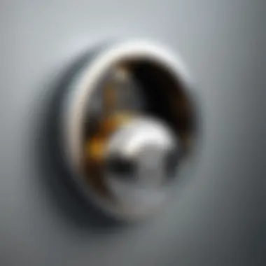 Digital Lock for Email Security A digital lock symbolizing email security
