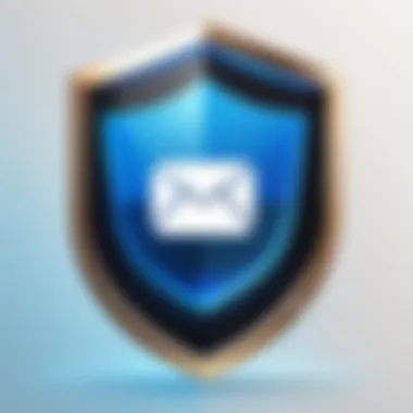 Protecting Email Communications Illustration of a shield protecting an email icon