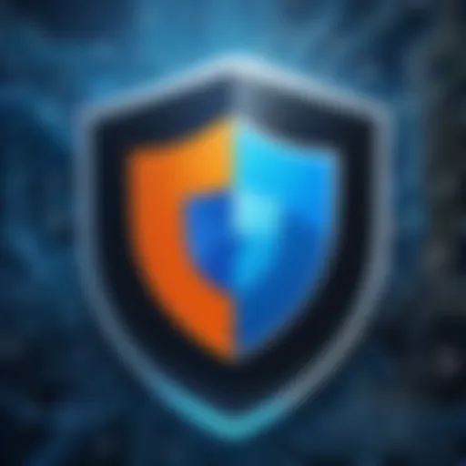 Shield icon symbolizing cybersecurity protection