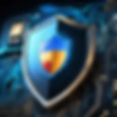 A Shield Against Cyber Threats Cybersecurity Shield
