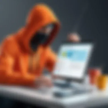 Empowering Users Against Phishing Illustration highlighting the importance of user education in mobile security