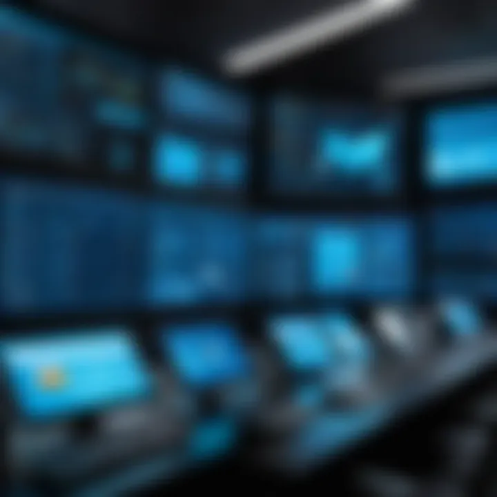 User interface of the AT&T Control Center