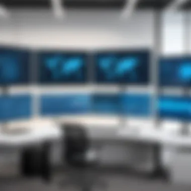 Deployment scenarios for four monitor thin clients in corporate environments