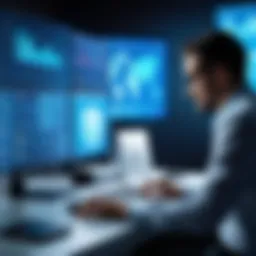 Cyber Security Expert analyzing data