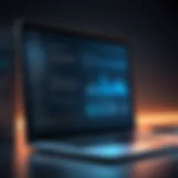 Visual representation of cybersecurity demo downloads