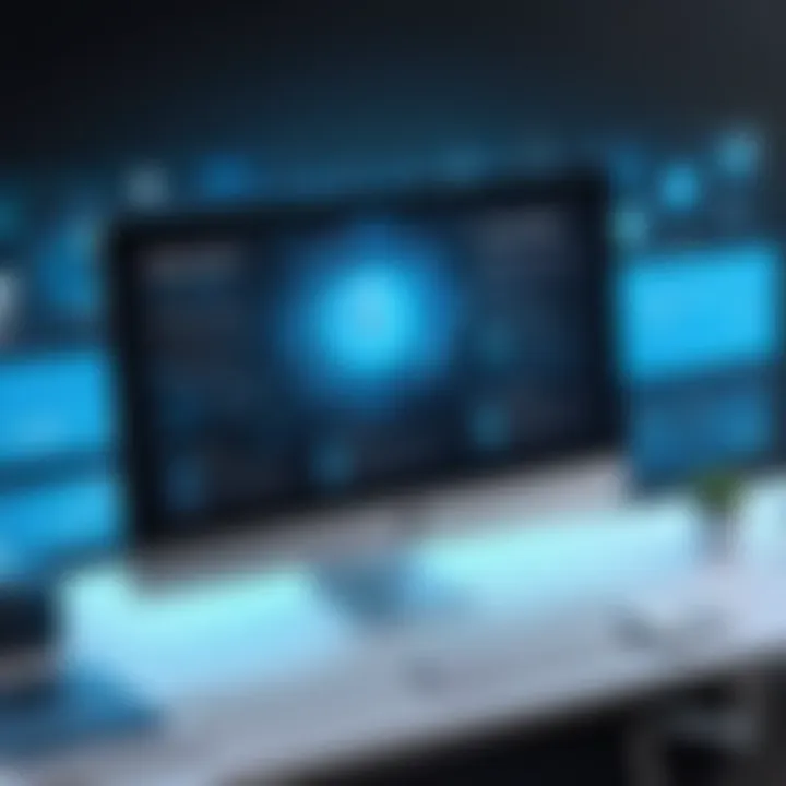 Infographic illustrating the benefits of MDM in cybersecurity