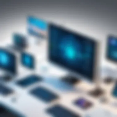 Diverse IAM Solutions in Cybersecurity Illustration of diverse IAM solutions