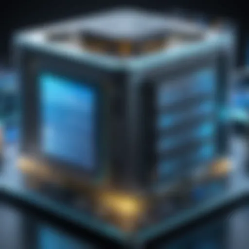Illustration depicting the architecture of an EDR system