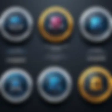 Cybersecurity Certification Badges A collection of cybersecurity certification badges