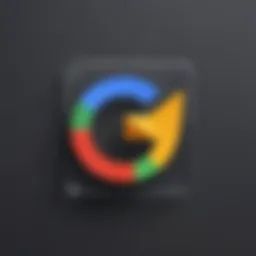 Abstract representation of Google Support email address