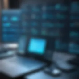 Illustration depicting the evolution of keylogger malware