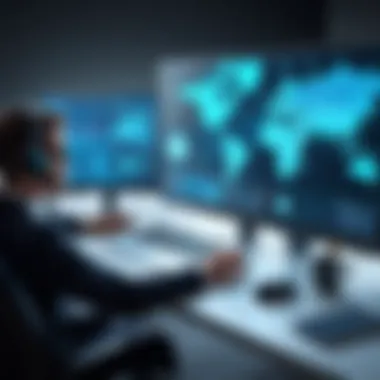 Compliance in Cybersecurity Management A conceptual image representing compliance and best practices in cybersecurity management.
