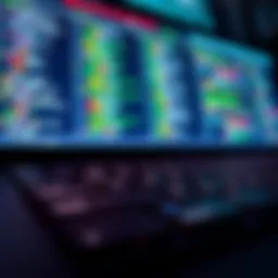 Close-up view of a computer keyboard with hidden monitoring software