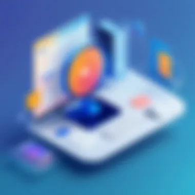 Abstract Concept Abstract concept of proxy site search