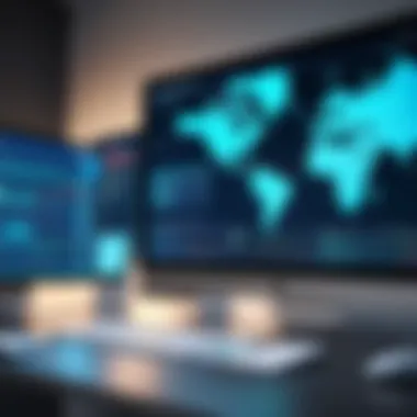 Risks Visualization Visualization of potential risks associated with proxy site search
