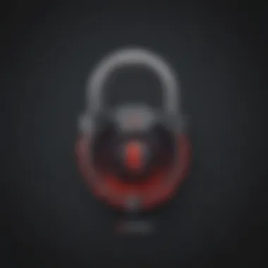 Virtual Lock Ransomware Icon