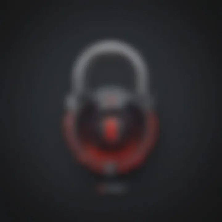 Virtual Lock Ransomware Icon