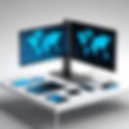 Visual representation of remote access technologies