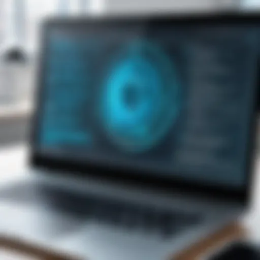 Visual representation of spyware software