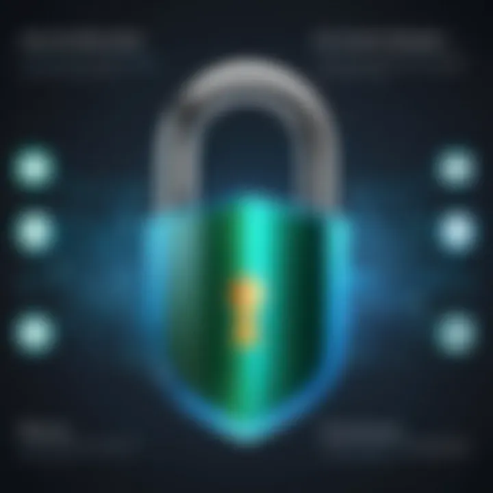 Visual Representation of SSL Encryption