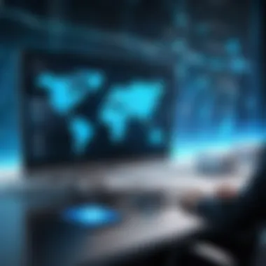 Cybersecurity in Edge Environments Visual depiction of cybersecurity measures for edge environments
