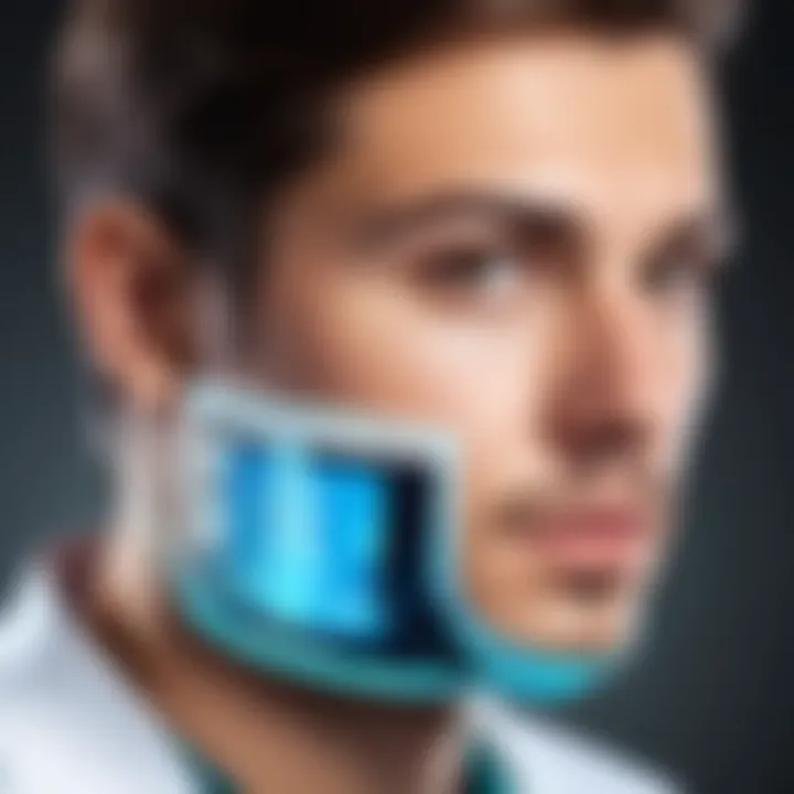 Depiction of medical identity theft