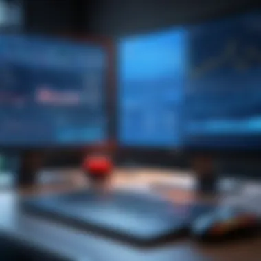 Intrusion detection system dashboard with real-time threat monitoring.