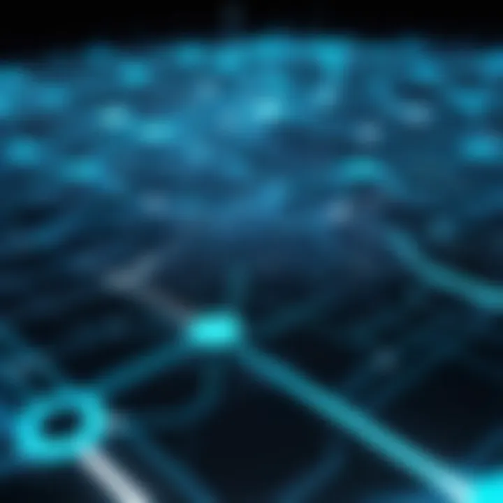 Graphical analysis of emerging trends in network security.