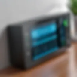 UTM device interface showcasing security features