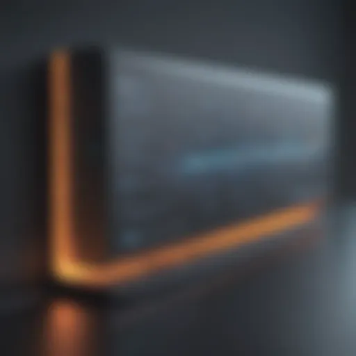 Abstract Conceptual Firewall Illustration