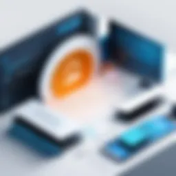 Conceptual illustration of zero trust architecture