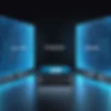 Illustration depicting the concept of federated authentication